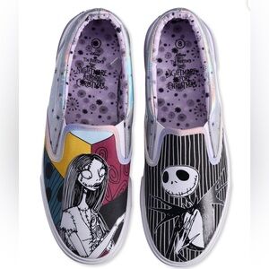 Nightmare Before Christmas Slip On Sneakers